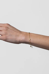 Mariel Soft Gold Heart Bracelet