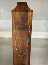 Load image into Gallery viewer, Blue Grotto Antique Necklace