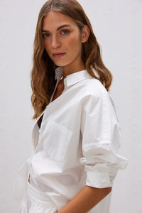 Chiara Long Sleeve Shirt | White