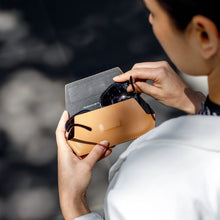Load image into Gallery viewer, Leather Glasses Case | Tan