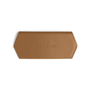 Leather Glasses Case | Tan