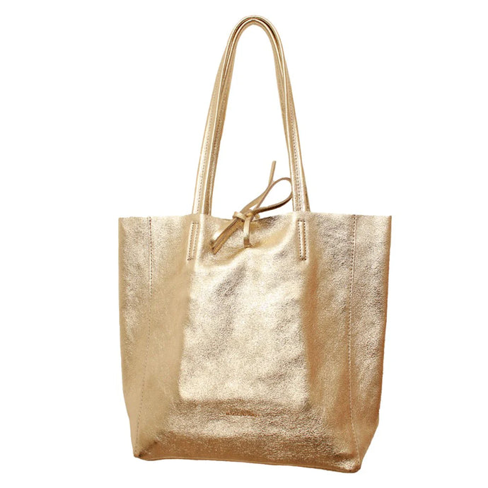 Metallic Gold Tote Bag