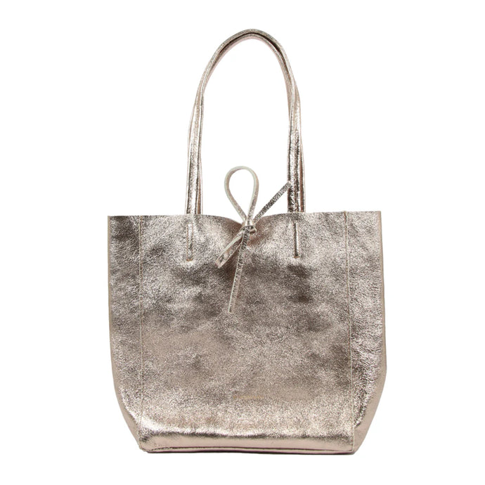 Metallic Champagne Tote Bag