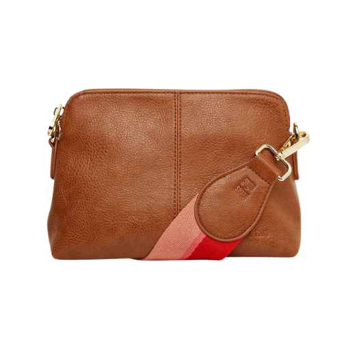 Burbank Crossbody | Tan Pebble