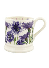 Load image into Gallery viewer, Flowers Cornflower 1/2 Pint Mug
