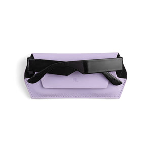 Leather Glasses Case | Lilac