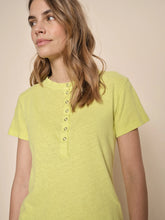 Load image into Gallery viewer, Rype SS Placket Tee | Yellow Plum