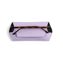 Load image into Gallery viewer, Leather Glasses Case | Lilac