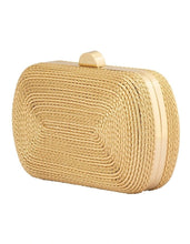 Load image into Gallery viewer, Martina Coiled Rope Clutch | Gold