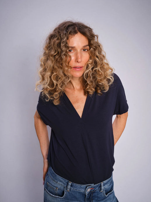 Shira Tee | Salute Navy