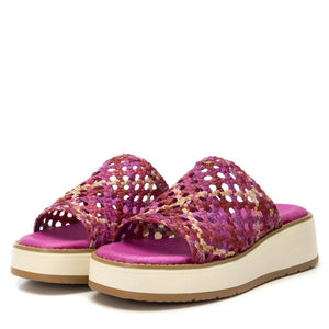 Sandalia Sra | Piel Lila
