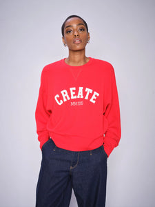 Celli OS Sweatshirt | Chinese Red