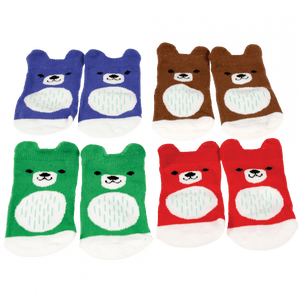 Baby Socks 4 Pairs | Bear