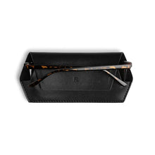 Load image into Gallery viewer, Leather Glasses Case | Black