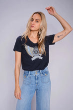 Load image into Gallery viewer, Gethi Deco Tee | Salute Navy