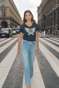 Gethi Deco Tee | Salute Navy