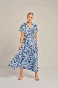 Candice Wave Dress Paradise | Cornflower