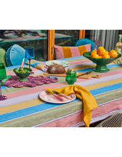Load image into Gallery viewer, Majorca Stripe Linen Tablecloth