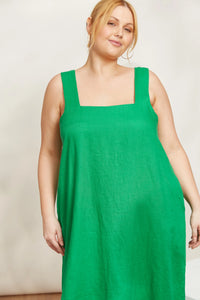 Halcyon Tank Dress | Emerald