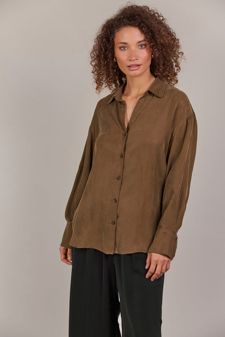 Eden Shirt | Tobacco