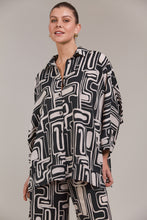 Load image into Gallery viewer, Elsie Relaxed Shirt | Geo