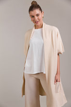 Load image into Gallery viewer, Palmer Vest Cardigan | Ecru