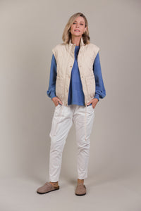 Pepi Vest | Ecru