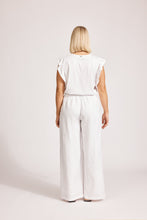 Load image into Gallery viewer, Miramar Palazzo Pant | White