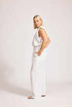 Load image into Gallery viewer, Miramar Palazzo Pant | White