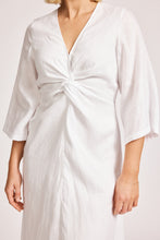 Load image into Gallery viewer, Miramar Twist Maxi Dress | White