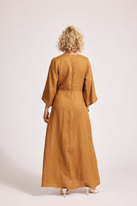 Miramar Twist Maxi Dress | Caramel