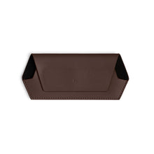 Load image into Gallery viewer, Leather Glasses Case | Chocolate