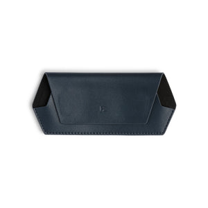 Leather Glasses Case | Navy