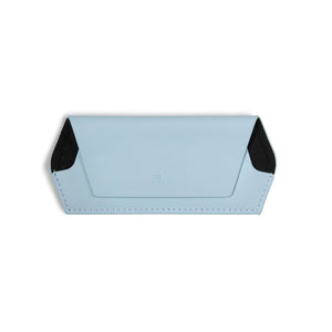 Leather Glasses Case | Sky Blue