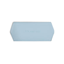 Load image into Gallery viewer, Leather Glasses Case | Sky Blue