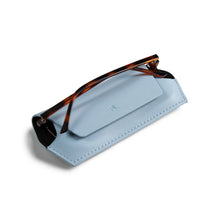 Load image into Gallery viewer, Leather Glasses Case | Sky Blue