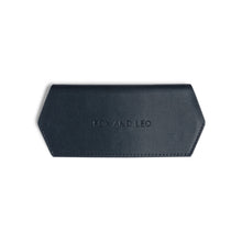 Load image into Gallery viewer, Leather Glasses Case | Navy