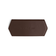 Load image into Gallery viewer, Leather Glasses Case | Chocolate