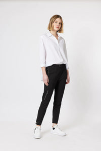 Tracey Zip Pocket Pant | Black