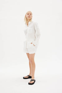 Chiara Long Sleeve Shirt | White