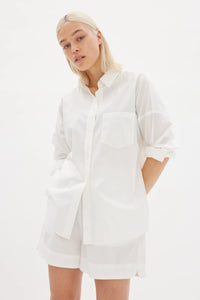 Chiara Long Sleeve Shirt | White