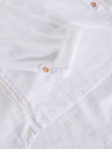 Sophie Organic Cotton Shirt | Pale Ivory