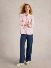 Load image into Gallery viewer, Sophie Organic Cotton Shirt | Red Multi