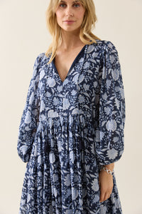 Wilma Dress | Navy