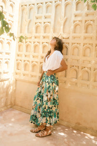 Aurora Maxi Skirt | Paisley