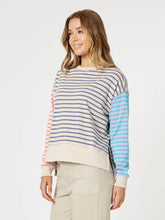 Load image into Gallery viewer, Maxwell Sweatshirt | Blue/Multi