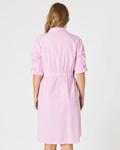 Skyler Stripe Dress | Pink