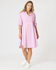 Skyler Stripe Dress | Pink