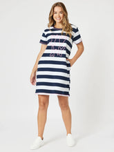 Load image into Gallery viewer, Love &amp; Kisses Dress | Navy Pink