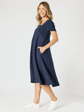 Load image into Gallery viewer, Lino Le Marais Dress | Navy